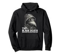 The Black Death When Going Viral Meant Something Vintage Pullover Hoodie
