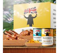 The Black Farmer - Everyday Sausage Box - 100% British - 3 Varieties of Gluten Free Sausages - 3 Varieties of Crisps