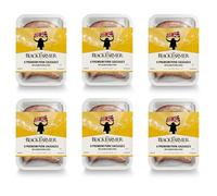 The Black Farmer Premium Gluten Free Pork Sausages Fresh - Fresh Meat Pork Sausage - Suitable for Home Freezing store as frozen sausages, Natural Pork Casing, Pack of 2.4kg (6x400g)