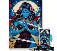 The Black Flame of Creation Teenager Jigsaw Puzzles 1000 Pieces Memory Boost Home Activity Pattern Assembly Perfect Present (50x75cm)