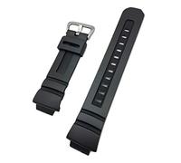 The Black Mamba | 16mm Black G Shock Style, Rubber Polyurethane (PU) Material Watch Band | Comfortable Tough, Durable Replacement Wrist Strap That Brings New Life to Any Watch (for Men and Women)
