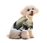The Black Panther in The Corridor Dog T-Shirt Clothes Apparel Puppy Vest Pet and Elastic Tank Top Clothing, Dogs Cats Pullovers Cute Breathable Soft Medium