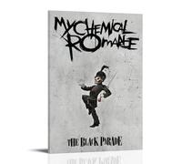 The Black Parade by My Chemical RomanceWaterproof Posters Wall Art Posters Waterproof Home Printing Moisture-proof Easy to Install And Fade ResistantFrame-style12x18inch(30x45cm)