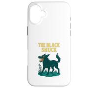The Black Shuck English Ghost Dog Folklore Design Case for iPhone 16 Plus