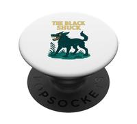 The Black Shuck English Ghost Dog Folklore Design PopSockets Adhesive PopGrip