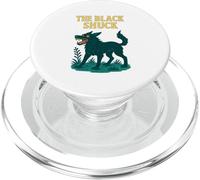 The Black Shuck English Ghost Dog Folklore Design PopSockets PopGrip for MagSafe