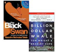 The Black Swan The Impact of the Highly Improbable By Nassim Nicholas Taleb and Billion Dollar Whale By Tom Wright 2 Books Collection Set