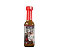 The Blacktip Widow part of the 6 fin series by The Spicy Shark - Made with Birds Eye, Ghost and the Carolina Reaper Pepper. Only for extreme heat enthusiast