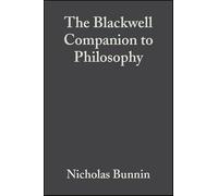 The Blackwell Companion to Philosophy