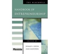 The Blackwell Handbook of Entrepreneurship (Blackwell Handbooks in Management)