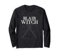 The Blair Witch Project Logo and Stick Figure Vines Horror Long Sleeve T-Shirt