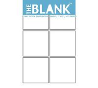 The Blank Comic Book Panelbook - Basic, 7"x10", 127 Pages