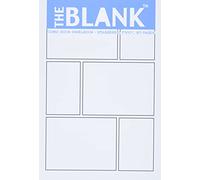 The Blank Comic Book Panelbook - Staggered, 7"x10", 127 Pages
