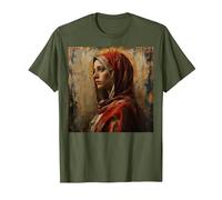 The Blessed Virgin Mary T-Shirt, Men, Olive Green, 3X-Large