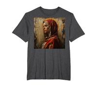 The Blessed Virgin Mary T-Shirt, Men's Big and Tall, Dark Heather Grey, 2X Tall