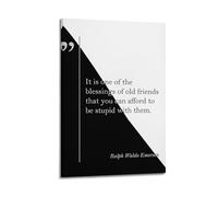 The Blessings Of Old FriendsClassic Aesthetic Poster Decorative Painting Canvas Wall Art Living Room Poster Bedroom PaintingFrame-style 08x12inch(20x30cm)