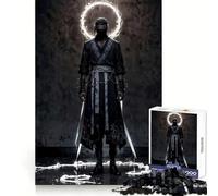 The Blindfolded Executioner - Divine Judgment Warrior 1000 Piece Jigsaws for Teenagers Puzzle Wise Think Toy Simple Fun Tight Cut Santa Wish Pick (38x52cm)