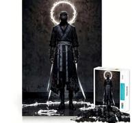The Blindfolded Executioner - Divine Judgment Warrior 1000 Piece Jigsaws for Teenagers Puzzle Wise Think Toy Simple Fun Tight Cut Santa Wish Pick (38x52cm)