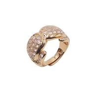 THE BLING KING Large Gold-Plated Heavy Boxing Glove Signet Ring, 22g, Bold Men's Jewellery Gift (9)