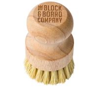 The Block & Board Company Specialist Board Cutting Board Scrub Brush Food Grade Cleaning Brush | for Wood, Stone, Butcher Block, Countertop & Utensils