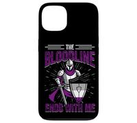 THE BLOODLINE ENDS WITH ME Funny Asexual Medieval Ace Flag Case for iPhone 13