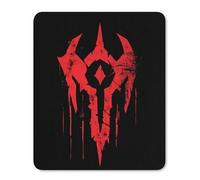 The Bloody Horde Logo Gaming Mousepad Anti-Slip Rubber Base