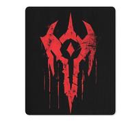 The Bloody Horde Logo Gaming Mousepad Anti-Slip Rubber Base