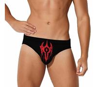 The Bloody Horde Logo Men's Swim Brief Sexy Bikini Swimwear Bathing Swimsuit Trunks XL