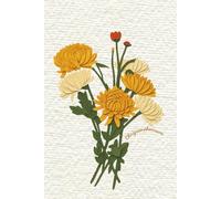 The Bloom Journal: November Chrysanthemum: A Place to Express Your Thoughts & Let Them Flourish | 120 lined pages | Birth Month Flower Notebook, Notes, Planner, Schedule, To Do List, Reminders