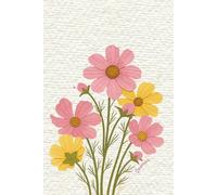 The Bloom Journal: October Cosmos: A Diary for Delightful Dreams & Ideas | 120 lined pages | Birth Month Flower Notebook, Notes, Planner, Schedule, To Do List, Reminders