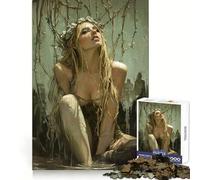 The Blooming Empress of Rebirth, Forest Nymph 1000 Piece Jigsaws for Teenagers Puzzle Mind Challenge Toy Calm Pastime Precise Cut Lovely Gift (50x75cm)