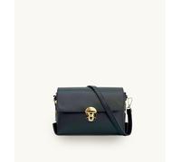 The Bloxsome Leather Crossbody Bag Apatchy London Black One Size