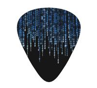 The Blue Binary Guitar Paddle 12 Pack Guitar Pickup Suitable For Playing Acoustic Guitars, Electric Guitars, Etc.