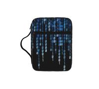 The Blue Binary Print Adults Versatile Bible Storage Bag Scripture Religious Christian Accessory Gift