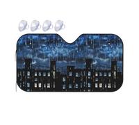 The Blue Binary Printing Upgrade Car Windshield Sun Shade Protect Car from Sun Rays Heat Damage,Vehicle Accessories