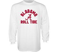 The Blue Brand NCAA Ohio State Buckeyes Mens Long Sleeve T Shirt White Icon, Ohio State Buckeyes White, XX-Large