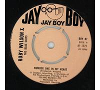 The Blue Chips - number one in my heart 45 rpm single