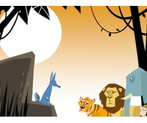 The Blue Jackal / Dick Whittington / The Dream / Snow White and Rose Red / The Little Red Hen