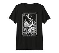 The Blue Jay Tarot Card Premium T-Shirt