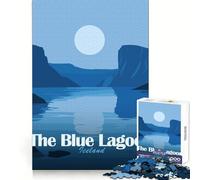 The Blue Lagoon, Iceland 1000-piece Puzzle for Teenagers Memory Skill Mind Soothing Fun Clean Edges Thoughtful Gift (38x26cm)