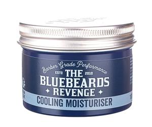 The Bluebeards Revenge, Daily Cooling Moisturiser Cream For Men, For Face, Hands And Body, For Dry And Sensitive Skin, 100ml