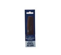 The Bluebeards Revenge, Liquid Wood Beard And Moustache Comb For Men, Plastic Free Fine And Medium Tooth Pocket Styling Comb