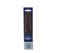 The Bluebeards Revenge Liquid Wood Hair & Beard Comb | Plastic Free Fine and Medium Tooth Comb, Anti Static Styling Comb for Slick Backs and Side Partings, Eco Friendly