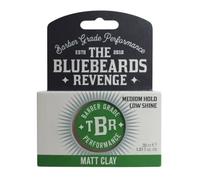 The Bluebeards Revenge Matt Clay Medium Hold Low Shine 30Ml In Yellow Yellow 30ml