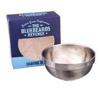 The Bluebeards Revenge Traditional Stainless Steel Shaving Bowl | For Shaving Creams and Soaps, Ideal for Traditional Wet Close Shaving, Quality Stainless Steel Construction