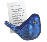The Bluebird of Happiness Legend Pocket Charm Set Little Good Luck Token with Story Card