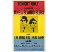 The Blues Brothers 1980 Retro Vintage Movie Poster Print in A0-A1-A2-A3-A4-MAXI