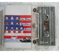 THE BLUES BROTHERS BAND. RED WHITE & BLUES. 1992 AUDIO CASSETTE TAPE.
