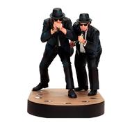 The Blues Brothers Jake and Elwood 7-Inch Figure Set With Light-Up Stage