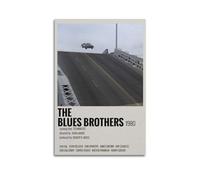 The Blues Brothers Movie Canvas Poster Room Decor Aesthetic Poster Artistic Poster for Bedroom Living Room Walls 16x24inch(40x60cm) Unframe-Style